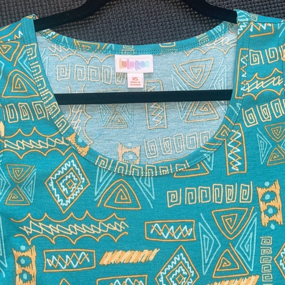 NWT LuLaRoe Nicole Dress midi full circle skirt scoop neck fitted bodice XS & L - Picture 10 of 15